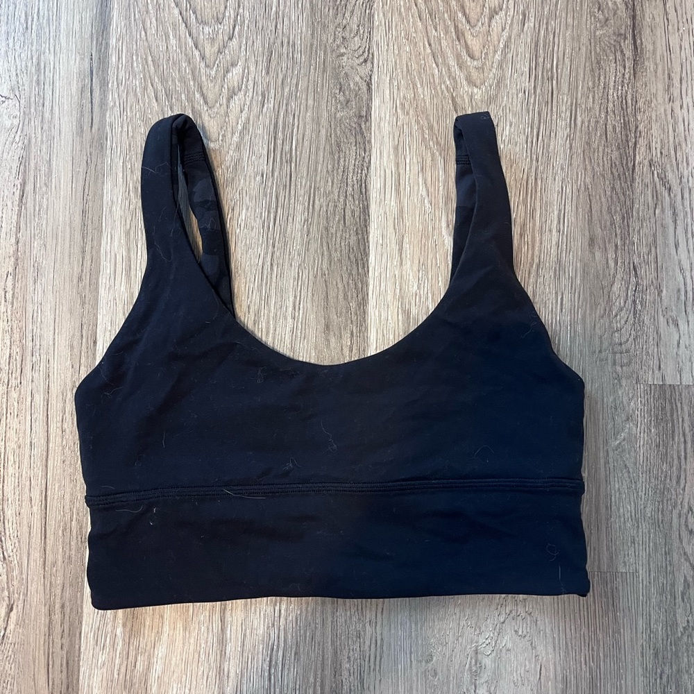 Lululemon align reversible sports bra!! Black and black camo prints!